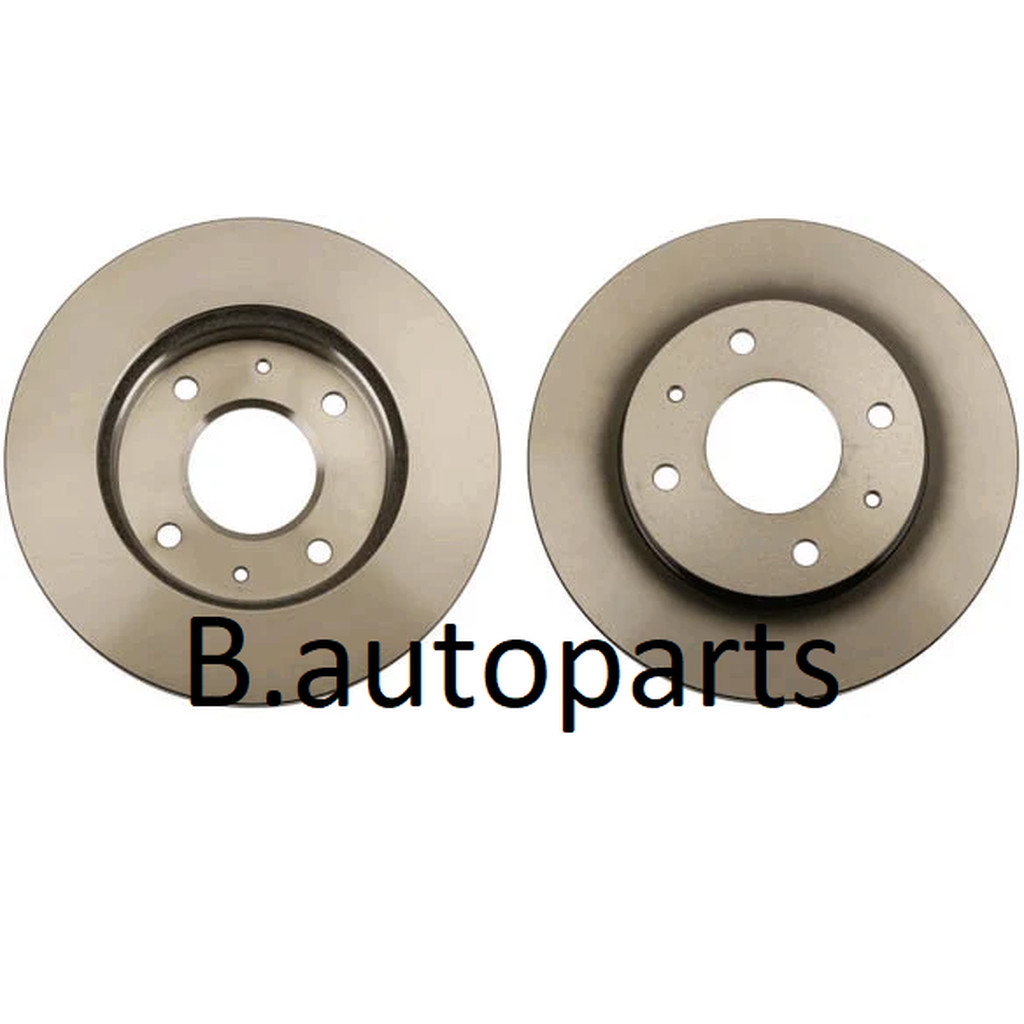 จานเบรคหน้า MITSUBISHI GALANT E33 1988-1992 E52 E55 SPACE RUNNER SPACE WAGON 1992-1998 256MM /คู่