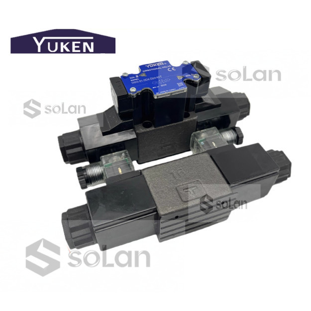 YUKEN โซลินอยด์วาล์ว DSG-01-03-2D2-2B2-3C9-3C10-3C12-3C60-2B2A-3C2-3C4-3C3-D24-A220-A110-N1-50 ยี่ห้