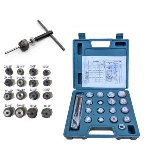 TH Tools  เครื่องมือตัดวาล์วรถจักรยานยนต์ 20 ตัวชุด ใช้กับเครื่องยนต์เล็ก ขนาด 20-31 มม. ใช้ได้กับ Honda และ Suzuki - รูปที่ 7