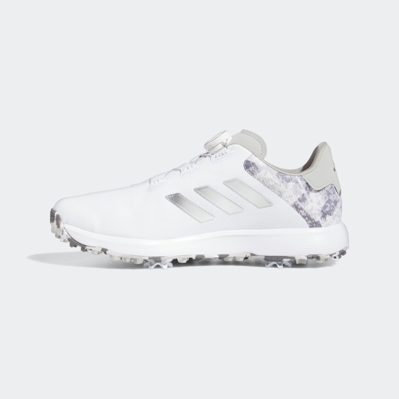 Adidas adidas adidas Official S2G BOA 23 Mens Golf Sports รองเท้าปุ่มหมุน GV9411