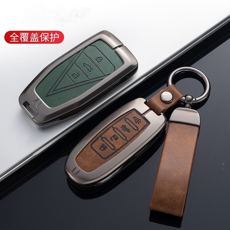 เหมาะสําหรับ Dongfeng Qichen d60 ฝาครอบกุญแจรถ t60ev กระเป๋า t70 หัวเข็มขัด t90 รีโมทคอนโทรลป้องกันก