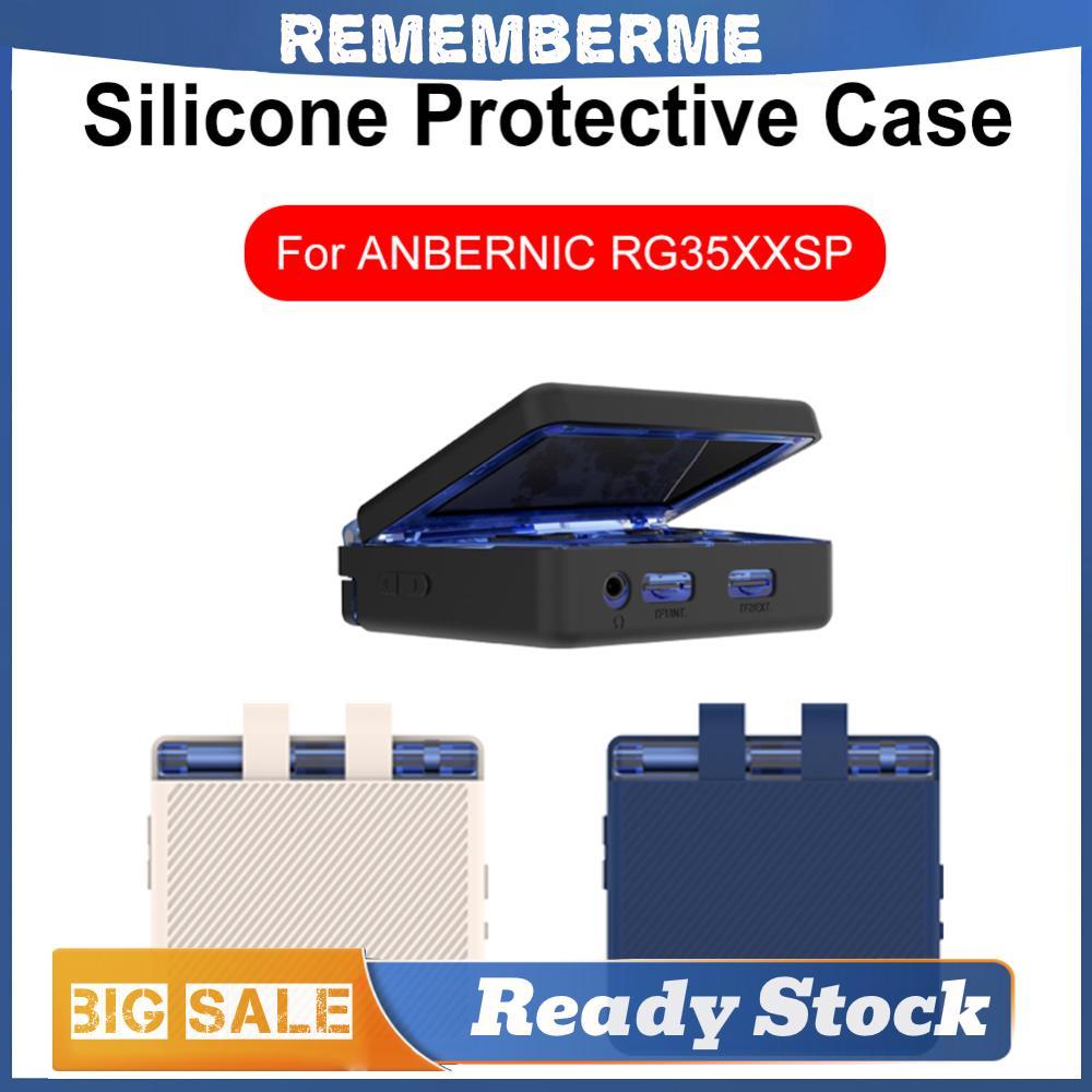 เคสซิลิโคนกันกระแทกป้องกันรอยขีดข่วนฝาครอบป้องกันสําหรับ ANBERNIC RG35XXSP