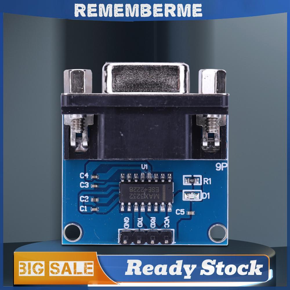 MAX3232 RS232 ถึง TTL MAX232 กระดานกระพริบ 3.3V-5.5V หญิง Serial To TTL โมดูล