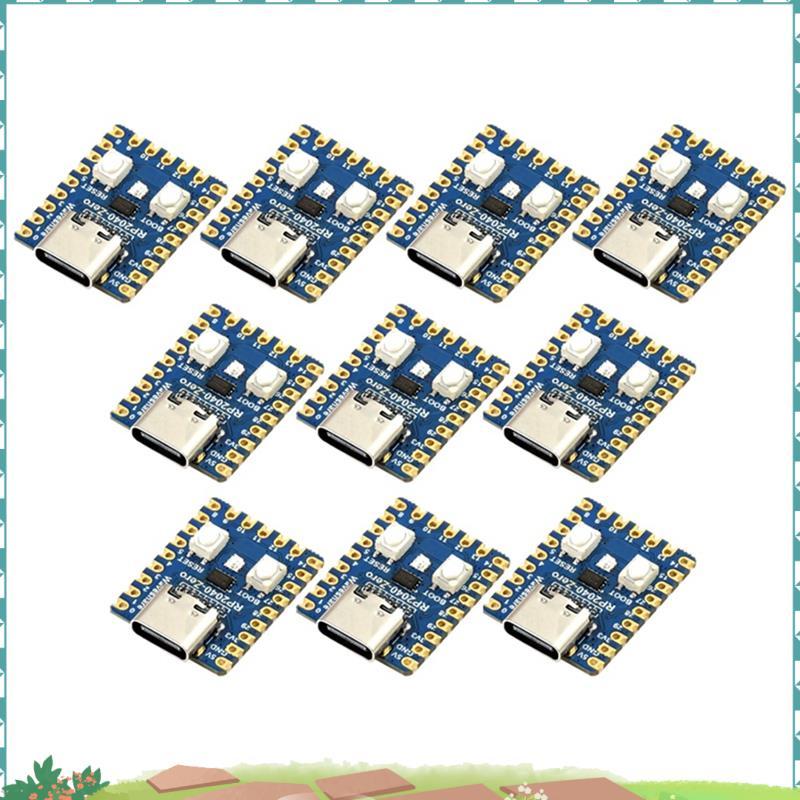 Uejfrdkuwg RP2040-Zero Microcontroller Developer Board สําหรับ RP2040 Dual-Core M0 + โปรเซสเซอร์ 2MB