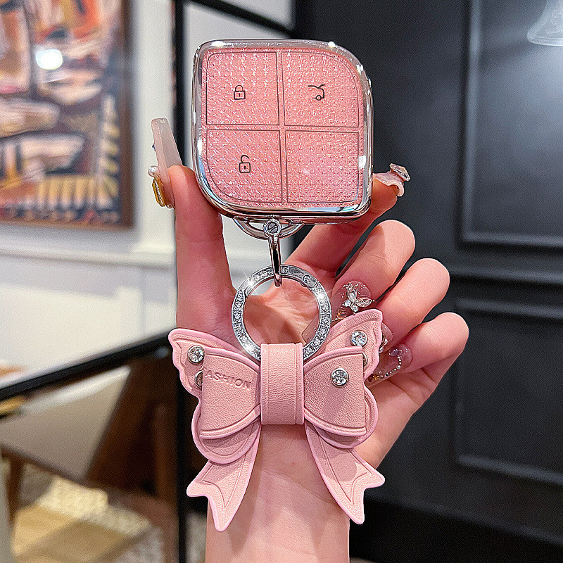 Lyke 08 ใหม่ Energy Key Cover 24 รูปแบบ 06emp รถ Key กระเป๋ารีโมทคอนโทรลฝาครอบป้องกันผู้ชายผู้หญิง H