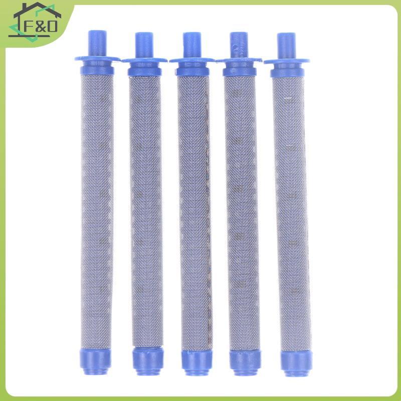 F&O 5/10PCS Blue Airless Filters, 60 ตาข่ายเปลี่ยนแรงดันสูง ing อุปกรณ์เสริม Airless er ตัวกรอง