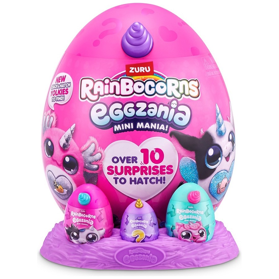 Rainbocorns Eggzania Mini Mania Plush Series 1 - Assorted *O