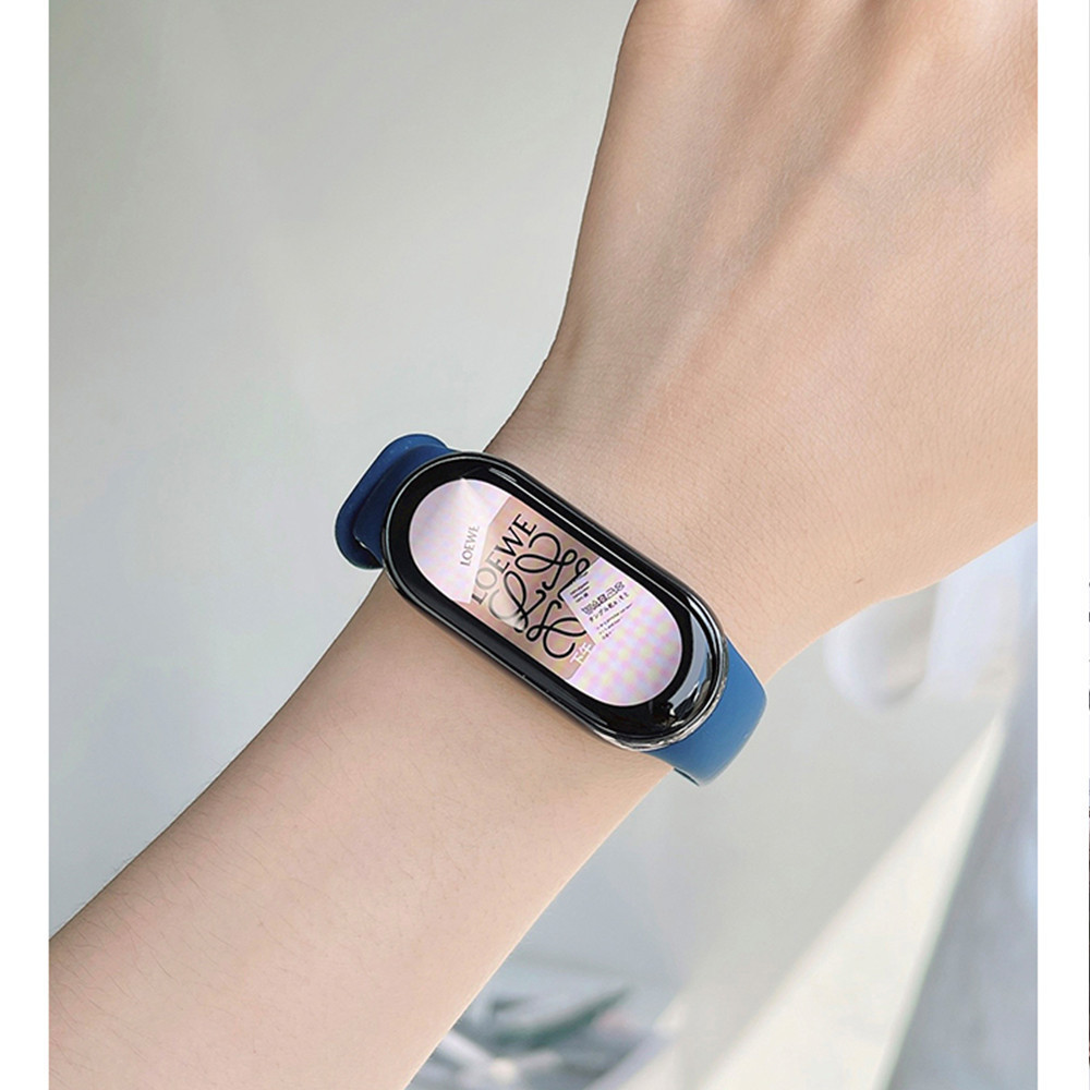 สายซิลิโคน for Xiaomi Mi Band 10 9 8 NFC for Smartwatch Miband 10 9 8 อุปกรณ์เสริมสายรัดข้อมือกีฬานุ่มสายรัดยาง ราคา ถูกที่สุด โปรบีเคเค แกลเลอรีภาพที่ 3