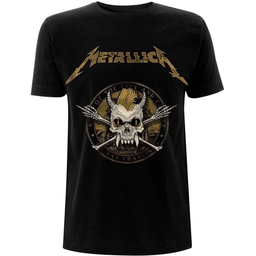 เสื้อยืด Metallica Scary Guy Seal NewS-5XL