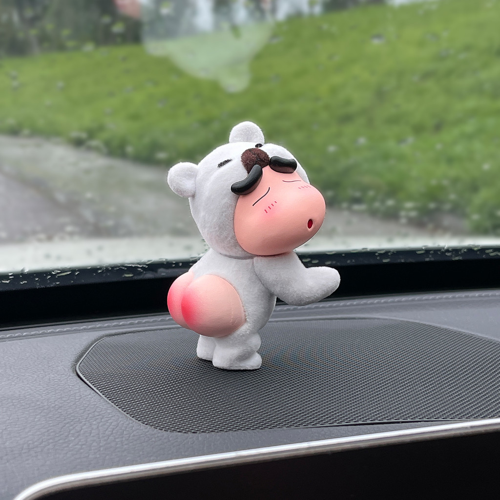 จัดส่งจากประเทศไทย  Flocking Crayon Shin chan คอสเพลย์ Capybara หมีอะนิเมะรูป COD สต็อกรูปตุ๊กตาของเล่นสําหรับของขวัญเด็กคอลเลกชันจี้รถเครื่องประดับตกแต่งเค้กบ้าน ราคา ถูกที่สุด ดีลบีเคเค แกลเลอรีภาพที่ 9