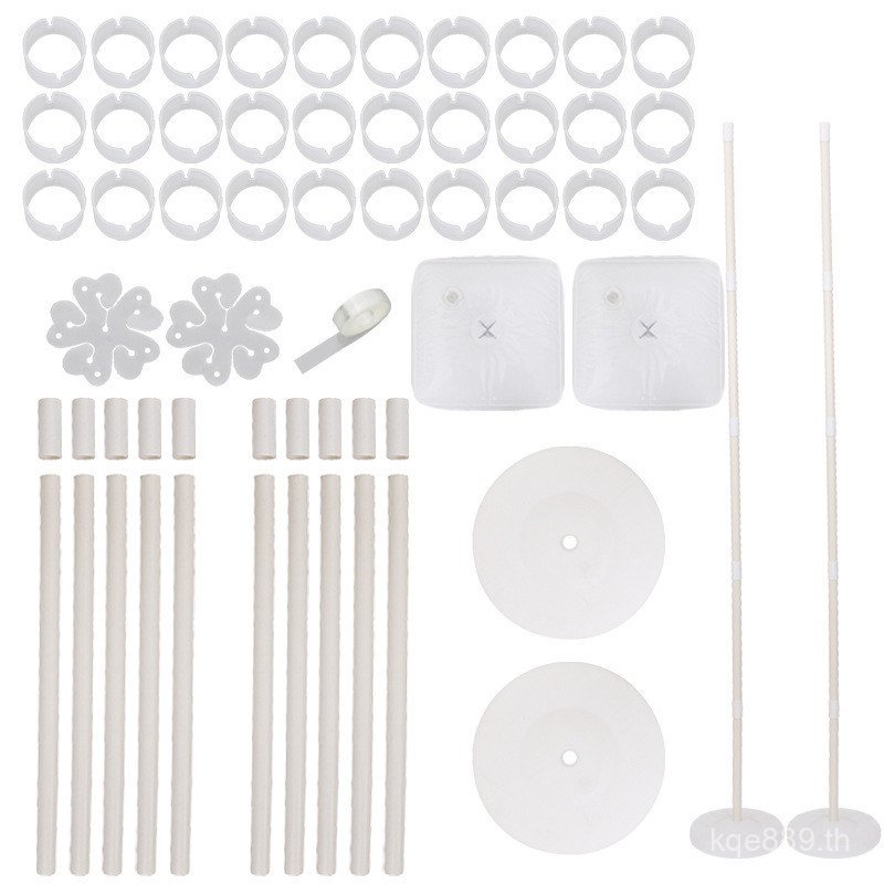 การจัดตกแต่งพีวีซีคอลัมน์ชุดแต่งงานถุงน้ําฐานวันเกิดงานแต่งงานเสาขายร้อน 2RVJ