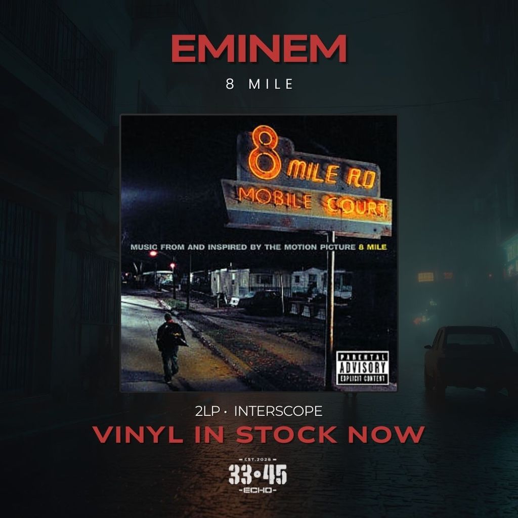 [แผ่นเสียง Vinyl LP] Eminem - 8 Mile 2LP [ใหม่และซีล SS]