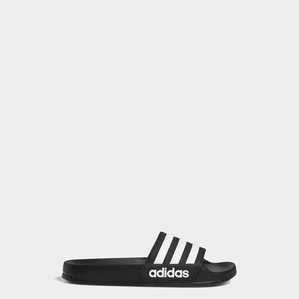 adidas ว่ายน้ำ & ไลฟ์สไตล์ รองเท้าแตะ Adilette Shower เด็ก สีดำ G27625