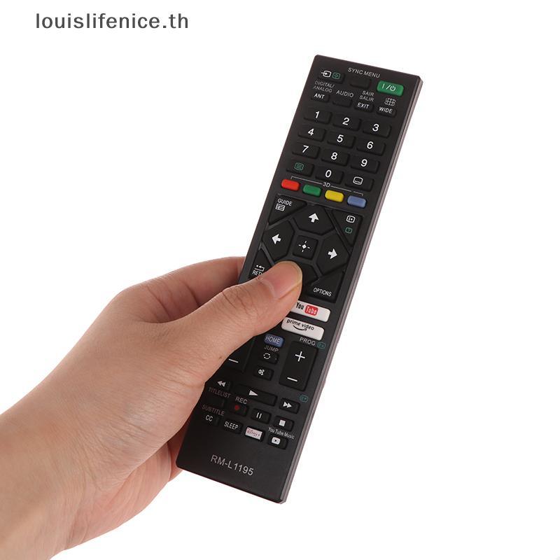 LNTH Universal สมาร์ททีวีรีโมทคอนโทรลสําหรับ Sony LCD LED Bravia TV RM-L1195 RM-YD005 RM-YD092 RM-YD
