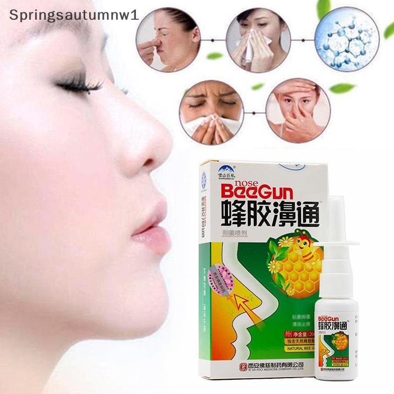 SPR 20ml ปัญหาจมูกอักเสบสําหรับป้องกันการบรรเทากลิ่นจมูกที่เพียงพอ MNW