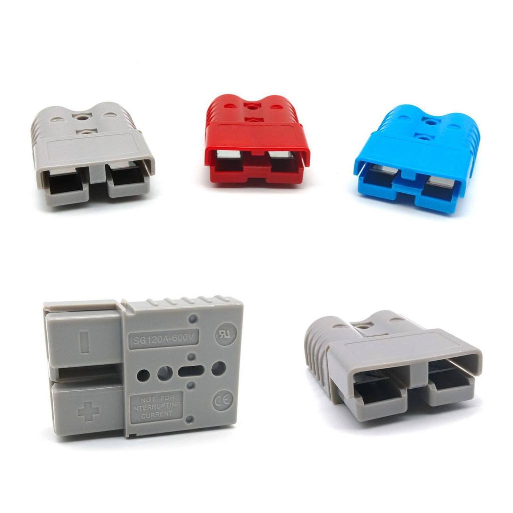 Anderson Plug 50a ปลั๊กชาร์จแบตเตอรี่รถยกขั้วต่อแบตเตอรี่ 120a175a350a