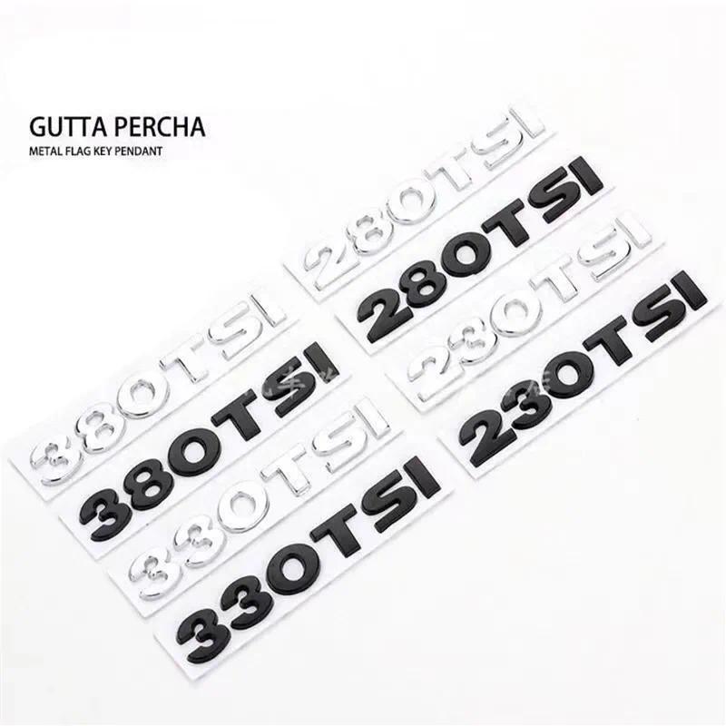 Auto 280TSI 330TSI 380TSI สติ๊กเกอร์ดิจิตอลติดรถยนต์สําหรับฉลากด้านหลังและด้านหลัง Autobot ใหม่