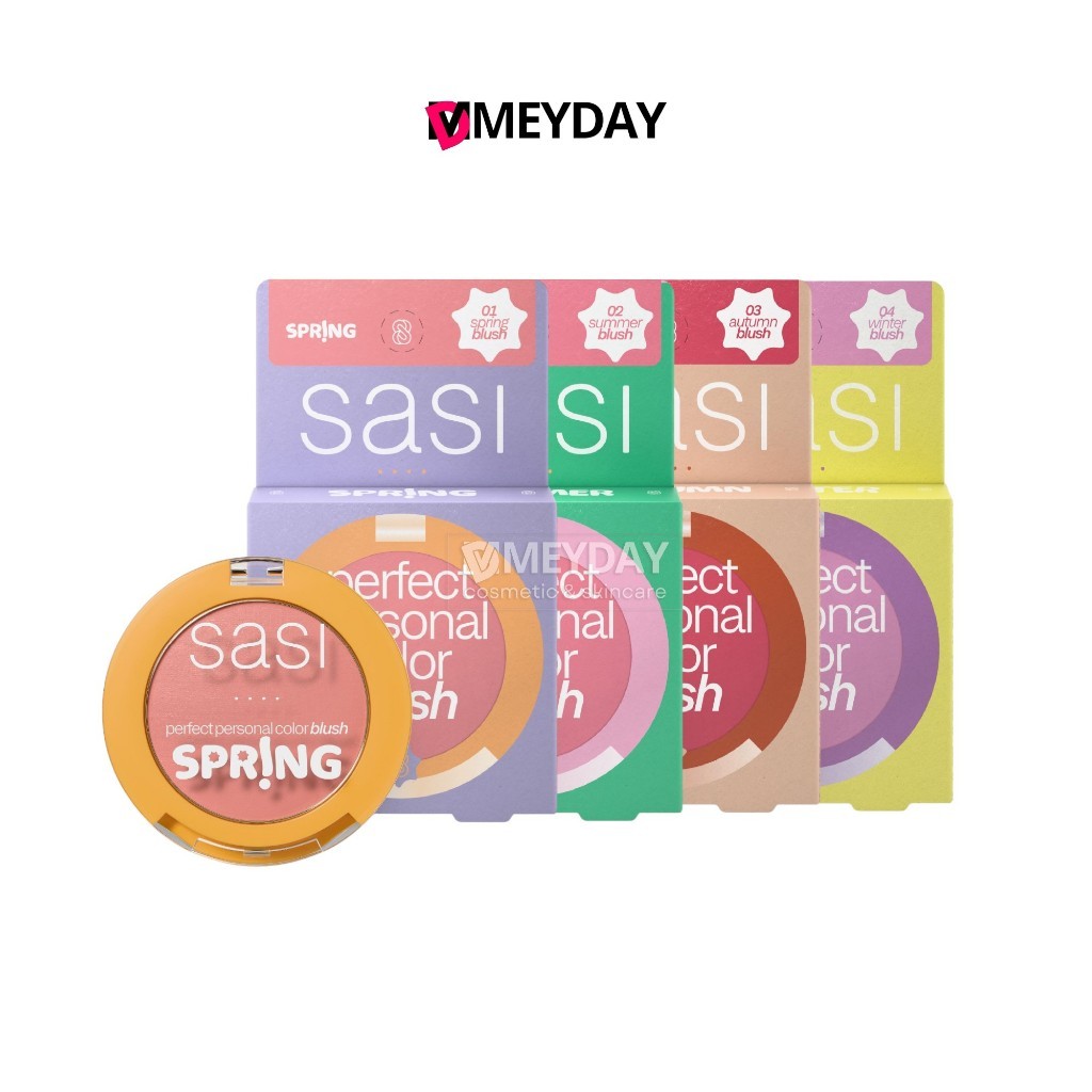 Sasi Perfect Personal Color Blush ศศิ เพอร์เฟกต์ เพอร์ซันนอล คัลเลอร์ บลัช 3.5g