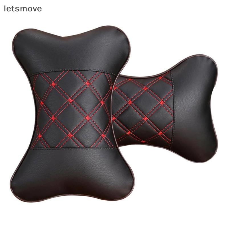 [lts] 2ชิ้น ปู่ รถที่นั่งคอหมอนระบายอากาศอัตโนมัติหัวคอส่วนที่เหลือเบาะคอสนับสนุนปากมดลูกพนักพิงศีรษ