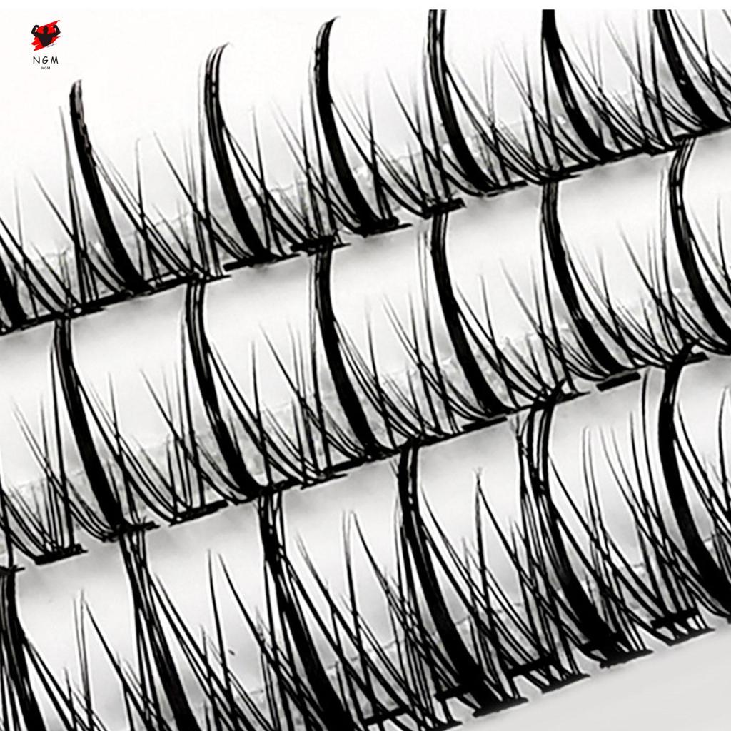 ขนตาปลอมธรรมชาติ Multilayered Bushy Curling up Lashes สําหรับงานแต่งงาน Stage Eye แต่งหน้าอุปกรณ์เสริม