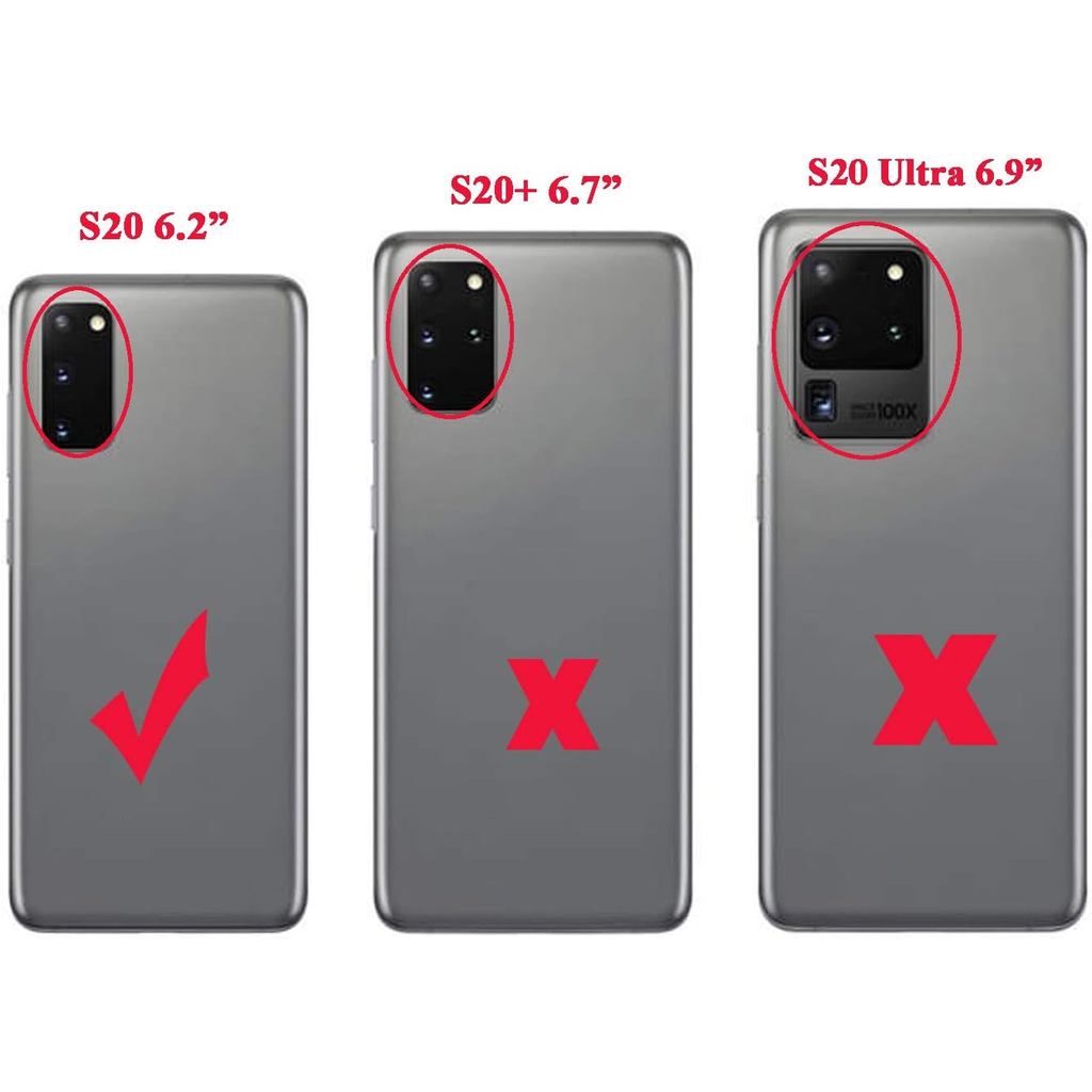 ubrokeifixit Housing Galaxy S20 Rear Back Glass Cover Replacement for Samsung Galaxy S20 6.2" G980,S