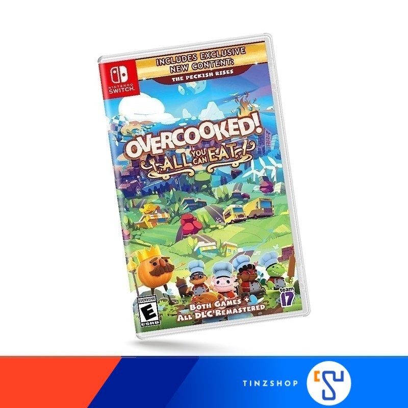 Nintendo Switch Game Overcooked All You Can Eat Zone EU / English Version เกมนินเทนโด้ เกมฮิต