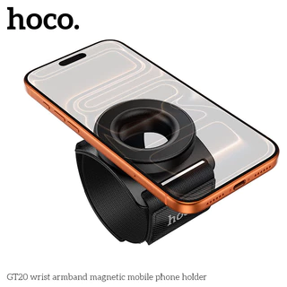 HOCO GT20 สายรัดแขน สายรัดข้อมือ พร้อมแม่เหล็กมือถือ แรงดูด สำหรับออกกำลังกาย ซักทำความสะอาดได้ hc6
