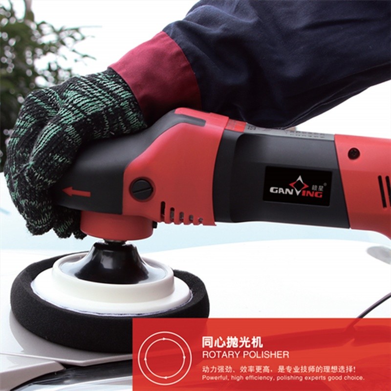 Garxing 5250 เครื่องขัดศูนย์กลาง All-รอบประเภทที่มีประสิทธิภาพรถเครื่องแว็กซ์ซีลเครื่องเคลือบ 220v P