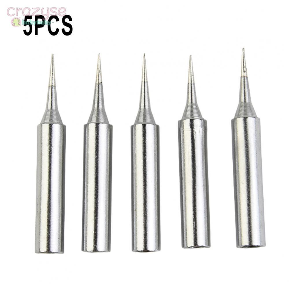 เคล็ดลับบัดกรี 900M-TI สําหรับ 936 737 ทองแดงบริสุทธิ์ทนความร้อน 5 ชิ้นเครื่องมือ