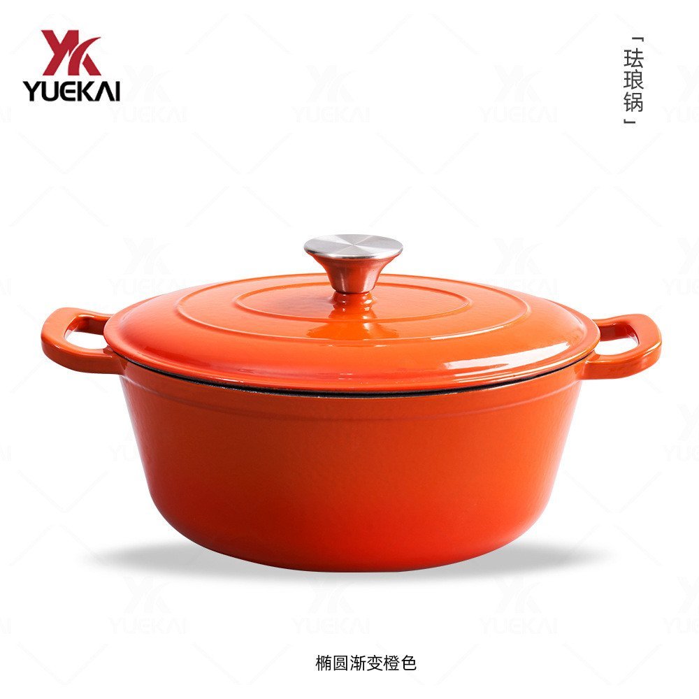 25ค อาหารอร่อยต้มเคลือบเครื่องครัวหม้อเหล็กหล่อ: คู่หูรายเดือนไก่สไตล์ยุโรป!Almighty m Cooking ทรงรี