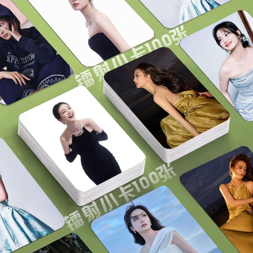 [สนับสนุนโฮมเมด] Zhang Yaqin Golden Rooster Award Laser Photocard สีแห่งชาติ Fanghua 10 ซม.มุมกลม lo