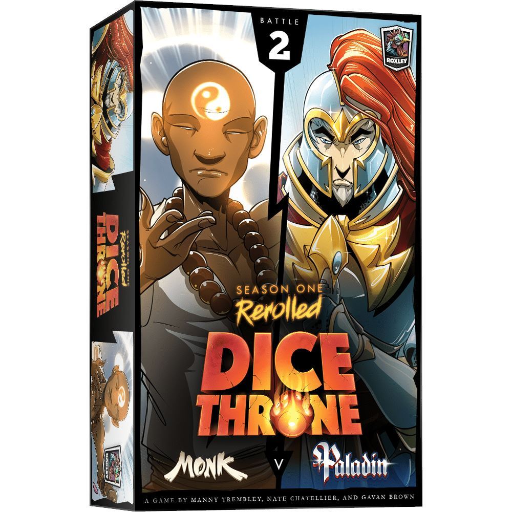 Dice Throne: Season One Rerolled - Battle 2 - Monk v. Paladin