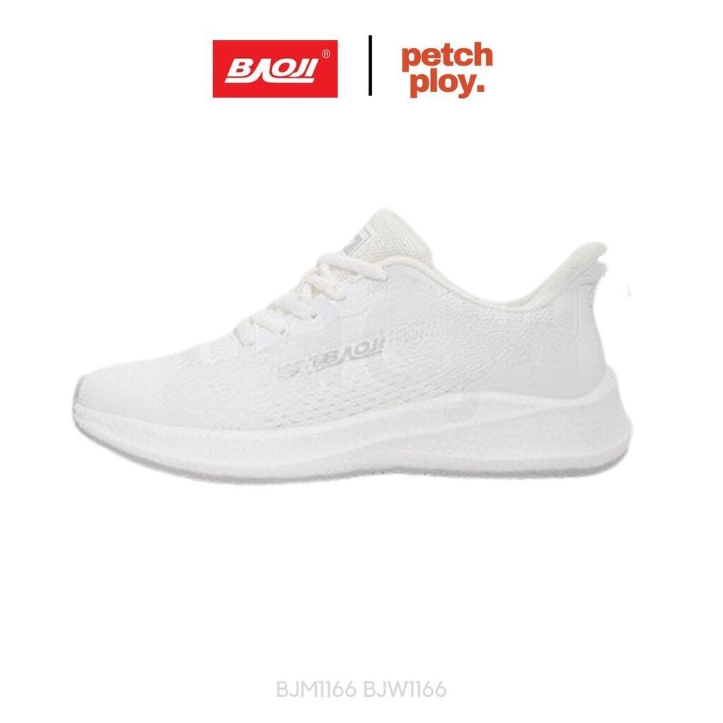 Baoji BJM1166 BJW1166 รองเท้าบาโอจิ ของแท้ รองเท้าผ้าใบ Unisex ใส่ได้ทั้งชายและหญิง