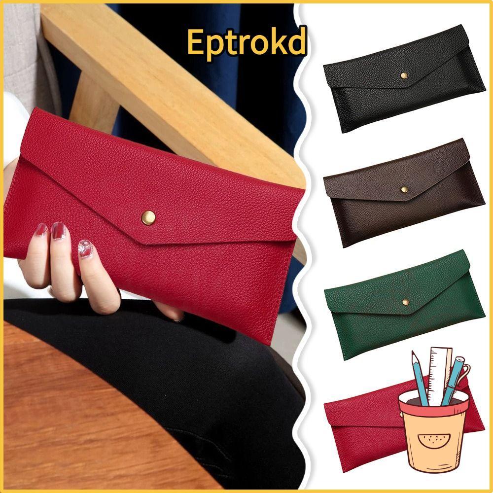 กระเป๋าสตางค์หนัง Etoro ความจุใหญ่ ใส่บัตรได้หลายใบ สะดวกสำหรับเก็บเงินและเหรียญ