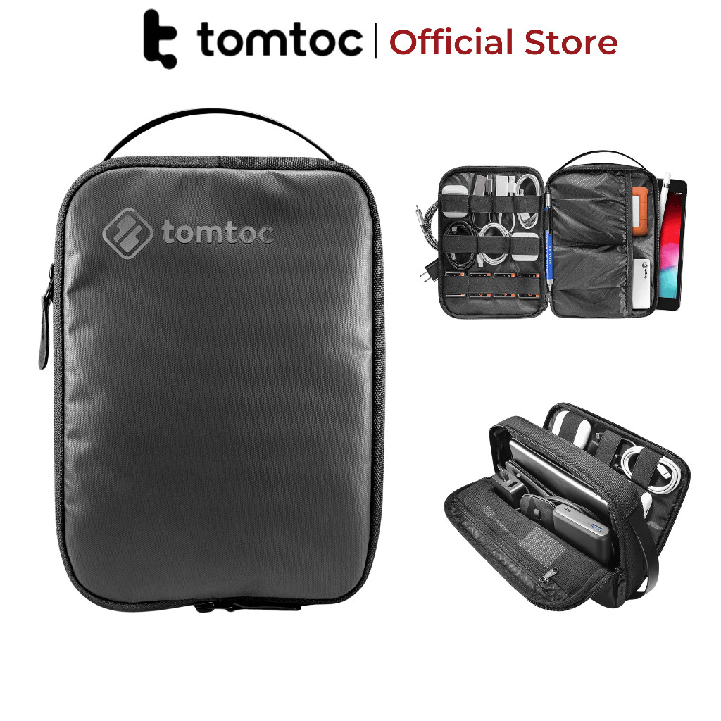 กระเป๋าอุปกรณ์เสริมสําหรับจัดระเบียบอิเล็กทรอนิกส์ Tomtoc ของแท้สําหรับ iPad Mini/Tablet 7.9 นิ้ว (T