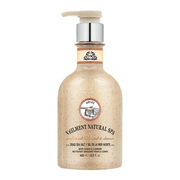 AvonVeilmentSpaDeadSeaSaltBodyScrub&Cleanser,13.5Ounce