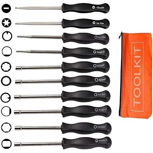 CALU LUKY Carburetor Adjustment Tool kit for 2 Common Cycle Carburator Adjusting Small Engine Carb T