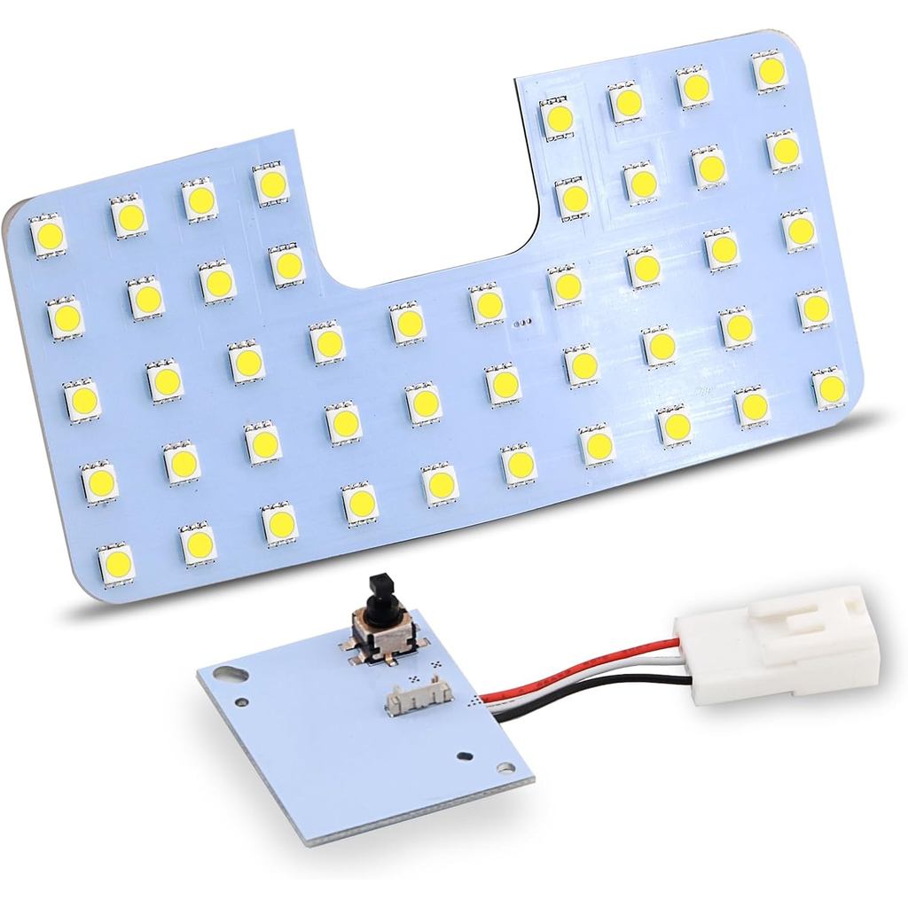 Interior LED Light,Lighting Upgrade Accessory of Rear Dome Lamp,6000K Pure White Light,for Toyota Ta