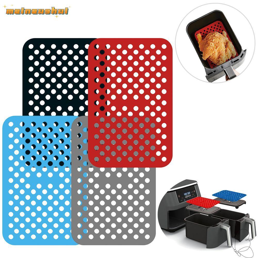 MAINAUSHUI Air Fryer Mat ห้องครัวสี่เหลี่ยมผืนผ้า Nonstick สําหรับ Ninja DZ201 Foodi สําหรับ Ninja F