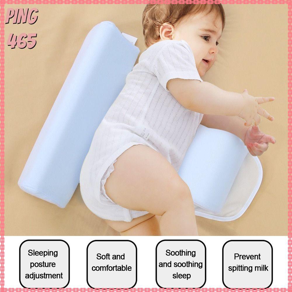 PINGD หมอนทารกนุ่ม,หน่วยความจําโฟมปรับทารกด้านข้าง Sleeper Wedge,พรีเมี่ยมล้างทําความสะอาดได้ที่มองไ