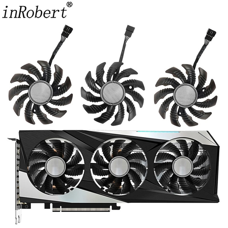 ใหม่Original 78MM CoolerพัดลมสําหรับGigabyte GeForce RTX 3060 Ti RX 6600 6700 XT GAMINGกราฟิกการ์ดCo