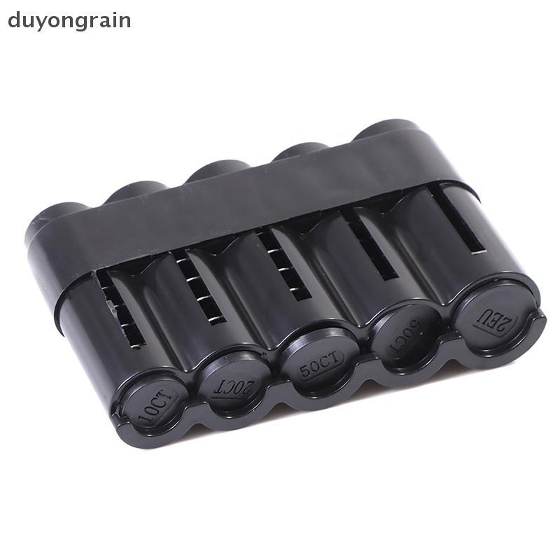 (duyongrain) Creative Storage Coins Purse Storage Box Euro Coin Dispenser Coin Holder [ใหม่]