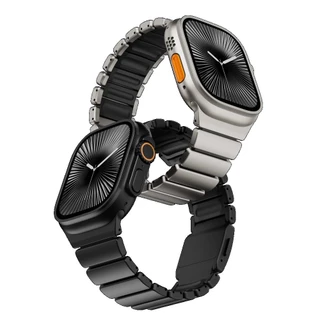 Nomad Titanium Band สําหรับ iWatch Ultra 3 2 49 มม.Series 11 10 46 มม.สายแม่เหล็ก Iwatch 11 10 9 8 7 6 5 45 6 5 4 SE 44 42 มม.