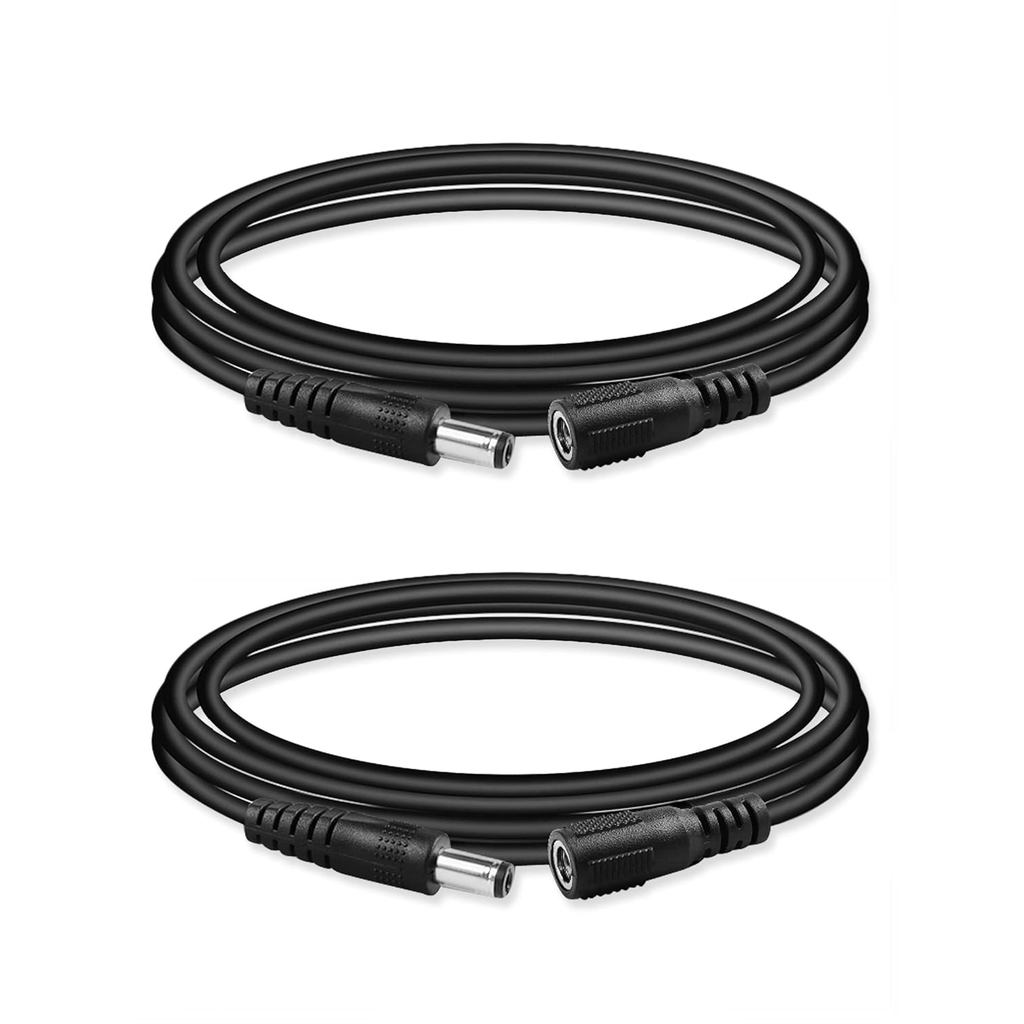 Mr.Power Guitar Effect Pedal Cord DC Power Extension Cable, 5.5 x 2.1mm Male to Female Guitar Effect