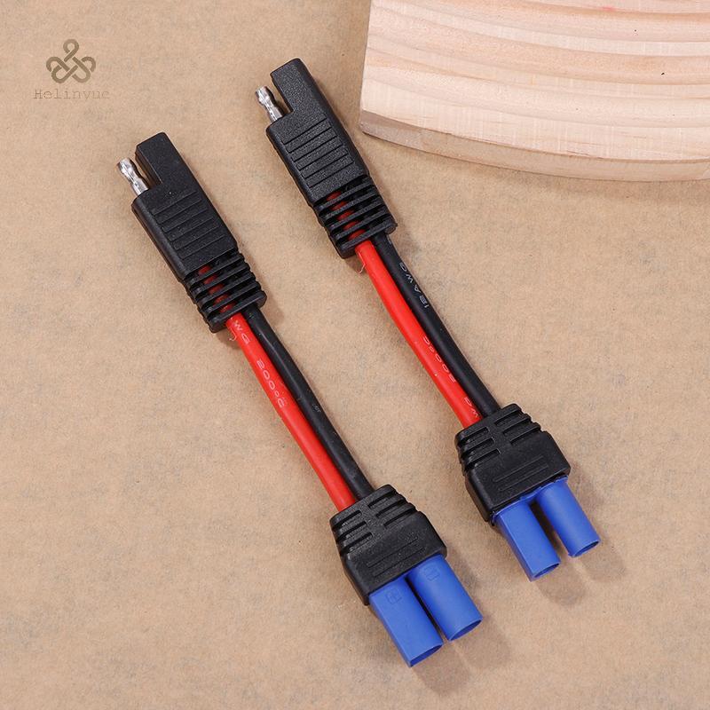 HELINYUE SAE To EC5 ชายปลั๊ก SAE สายไฟยานยนต์ลวด SAE To EC5 หญิงสายไฟปลั๊ก DIY 12 AWG SAE สาย TH