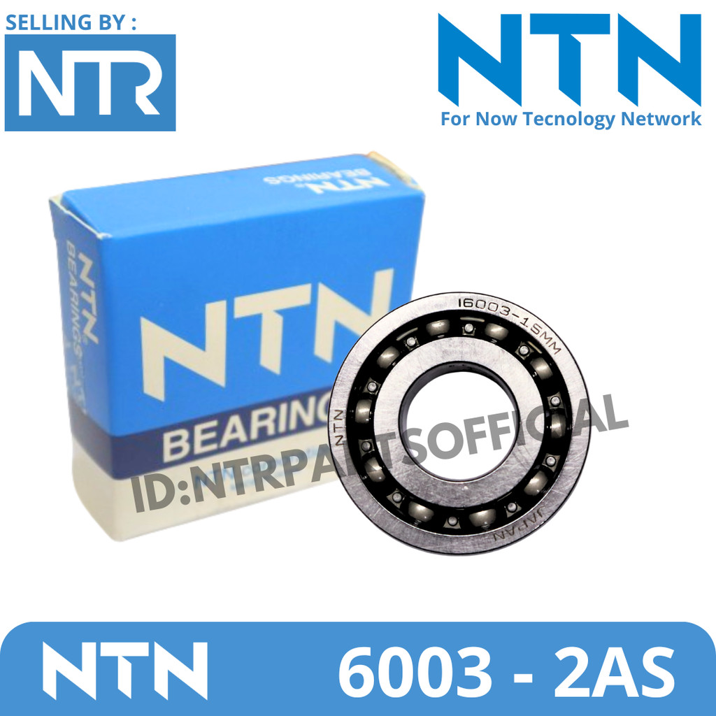 2PH i6003 NTN THIN CRANKSHAFT BEARING MIO M3, FINO 125, SOUL GT 125