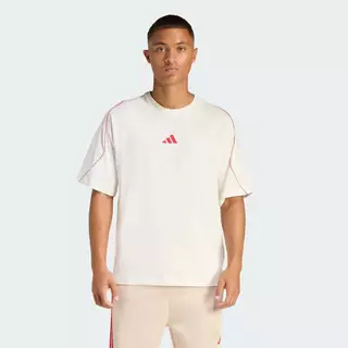 adidas ไลฟ์สไตล์ เสื้อยืด STADIUM ผู้ชาย สีขาว KC0428