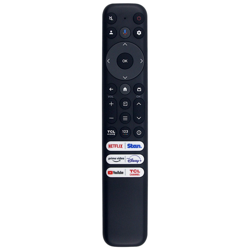 ใช้งานร่วมกับ TCL TV Q6/Q7/QM8/S3/S4 series 43S470G 50S470G 55S470G 58S470G รีโมทคอนโทรล RC813 FAB1 