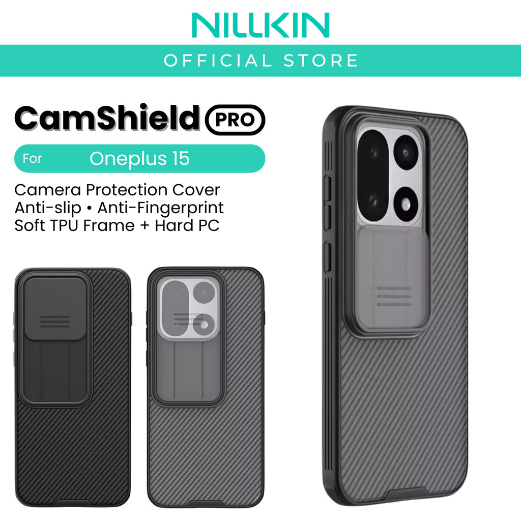 เคส Nillkin Camshield Pro สําหรับเคสโทรศัพท์ป้องกันกล้อง Oneplus 15