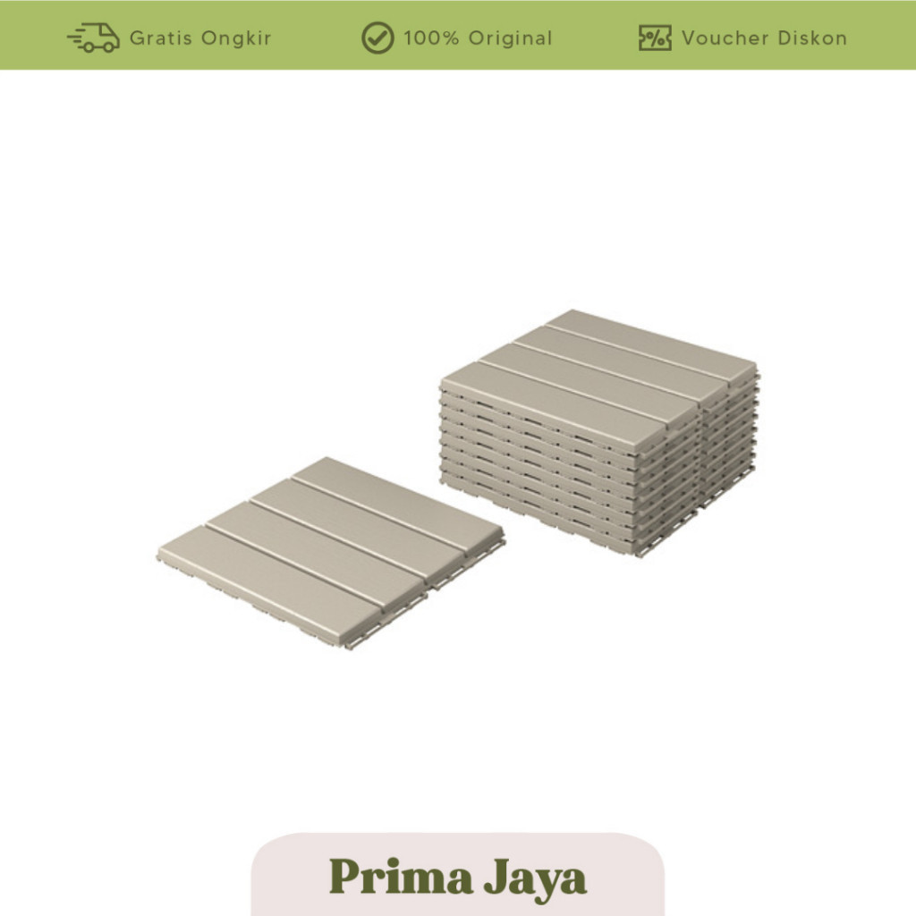 Best Choice SWIZERLAND RNNN ดาดฟ้าตั้งพื้น กลางแจ้ง ครีม 0.81 m2